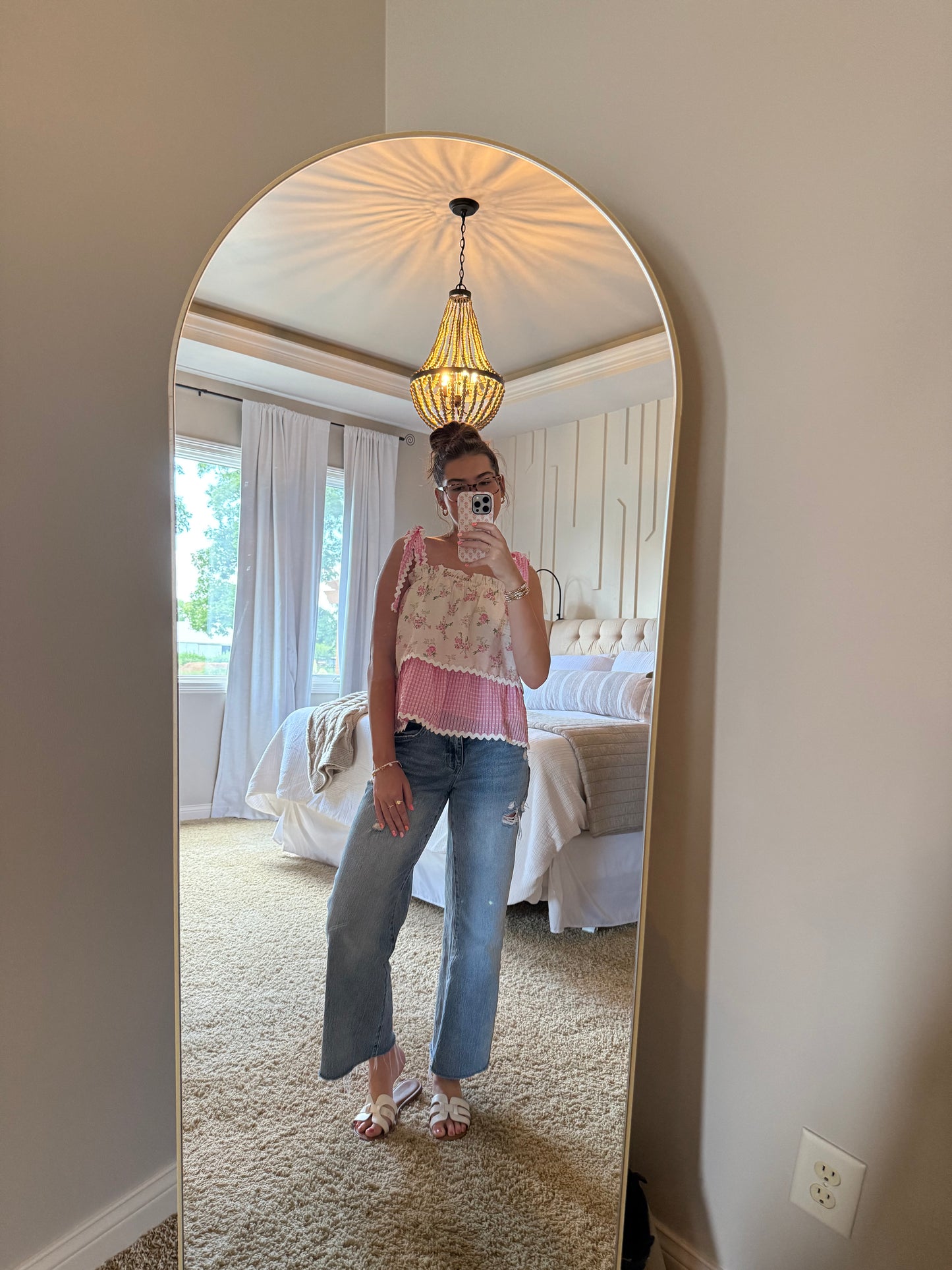 Pink Bloom Top
