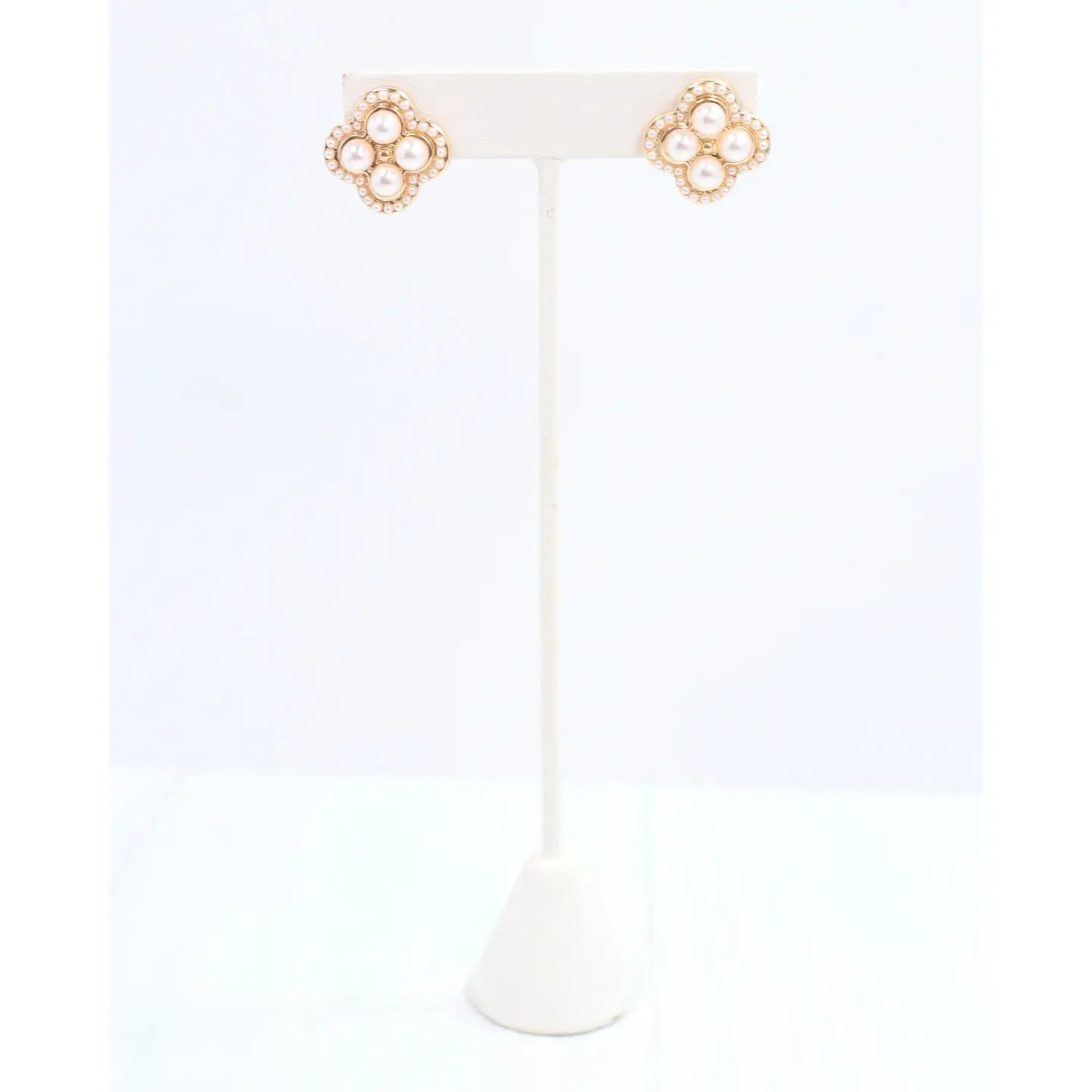 Kate Clover & Pearl Studs