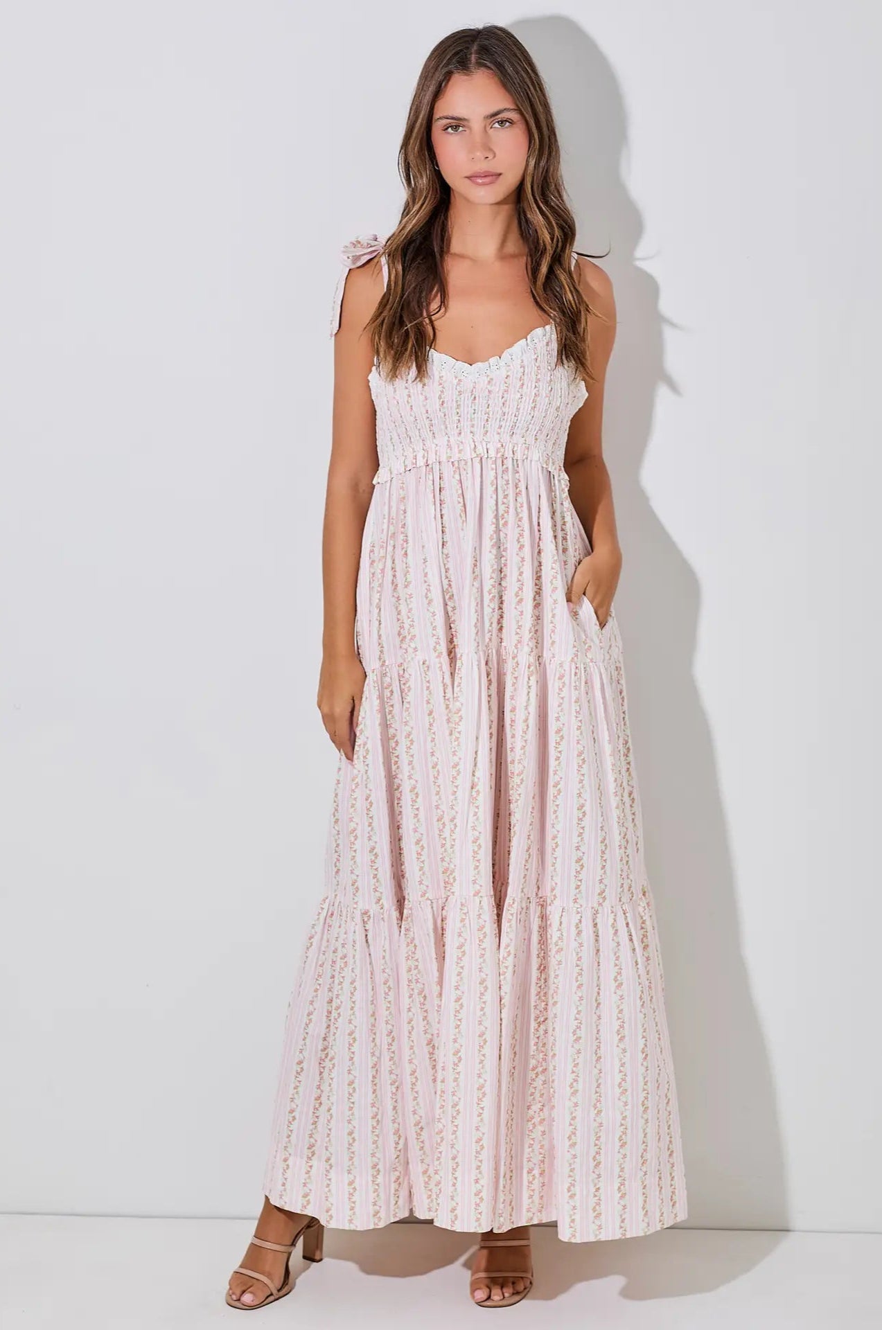 Whimsy Floral Maxi Dress