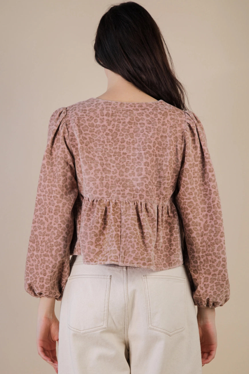 Lovely Leopard Top