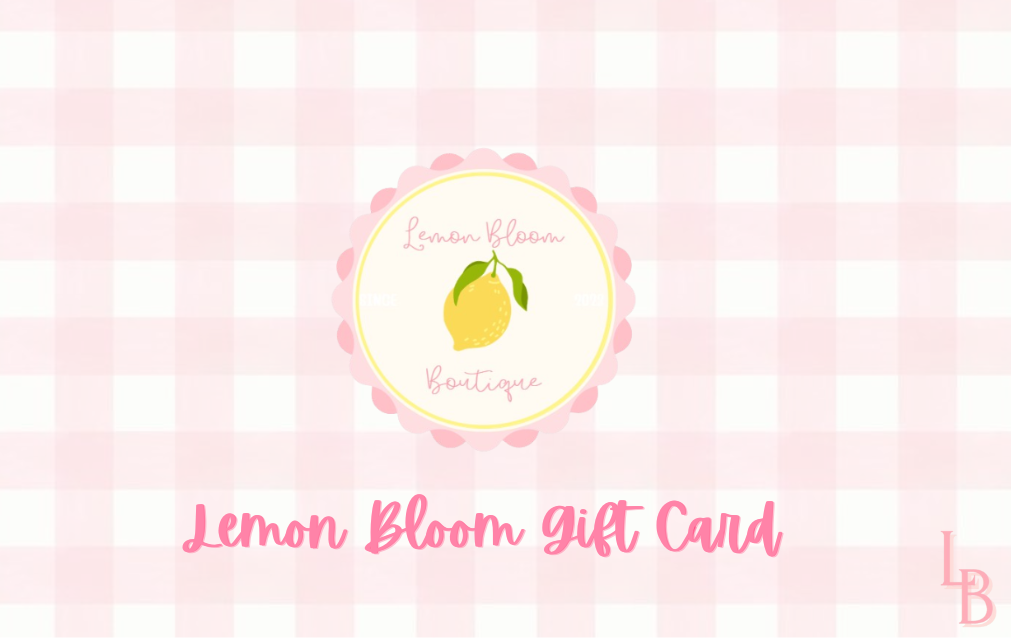 Lemon Bloom Digital Gift Card