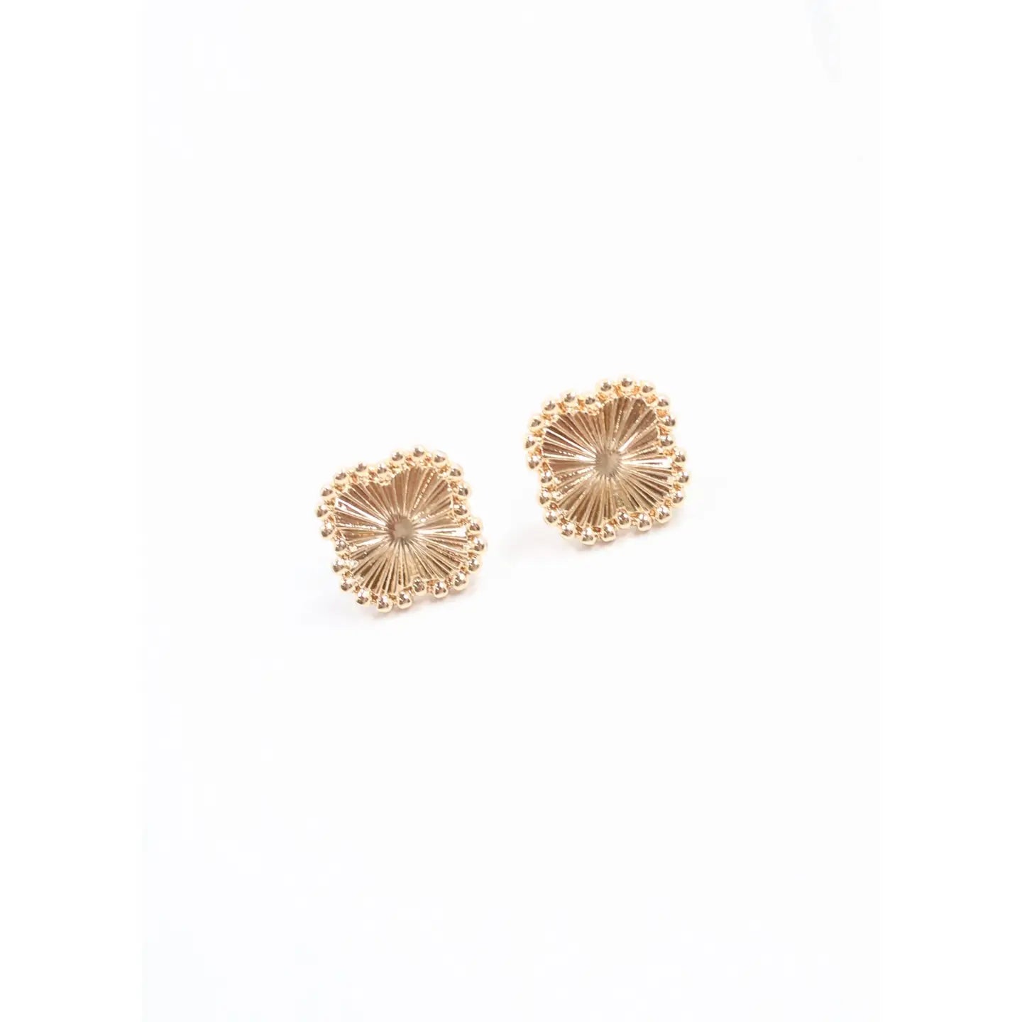 Honey Clover Stud Earrings