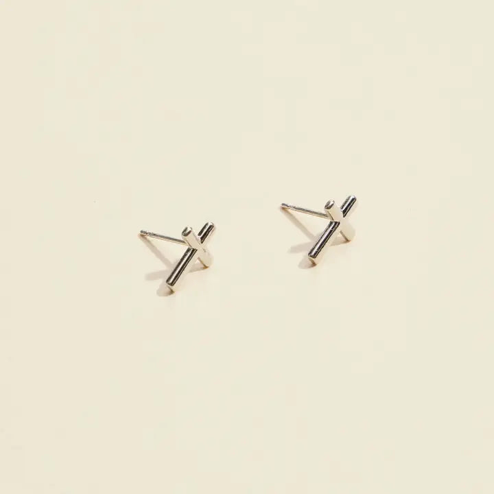 Faithful Cross Studs
