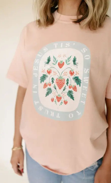 Tis so Sweet to Trust in Jesus Graphic Tee