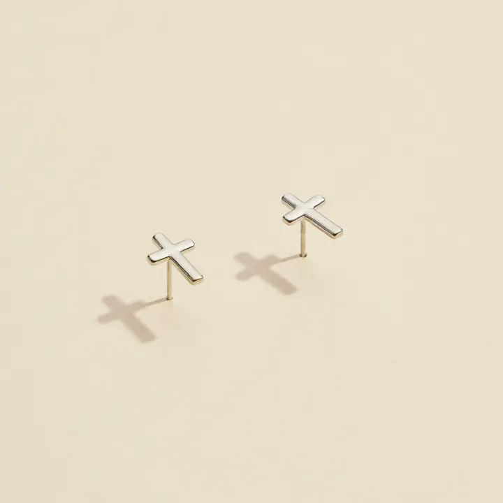 Faithful Cross Studs