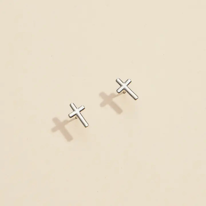 Faithful Cross Studs