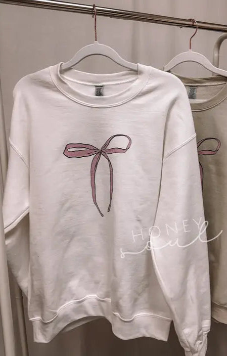 Strength and Dignity Bow Sweatshirt