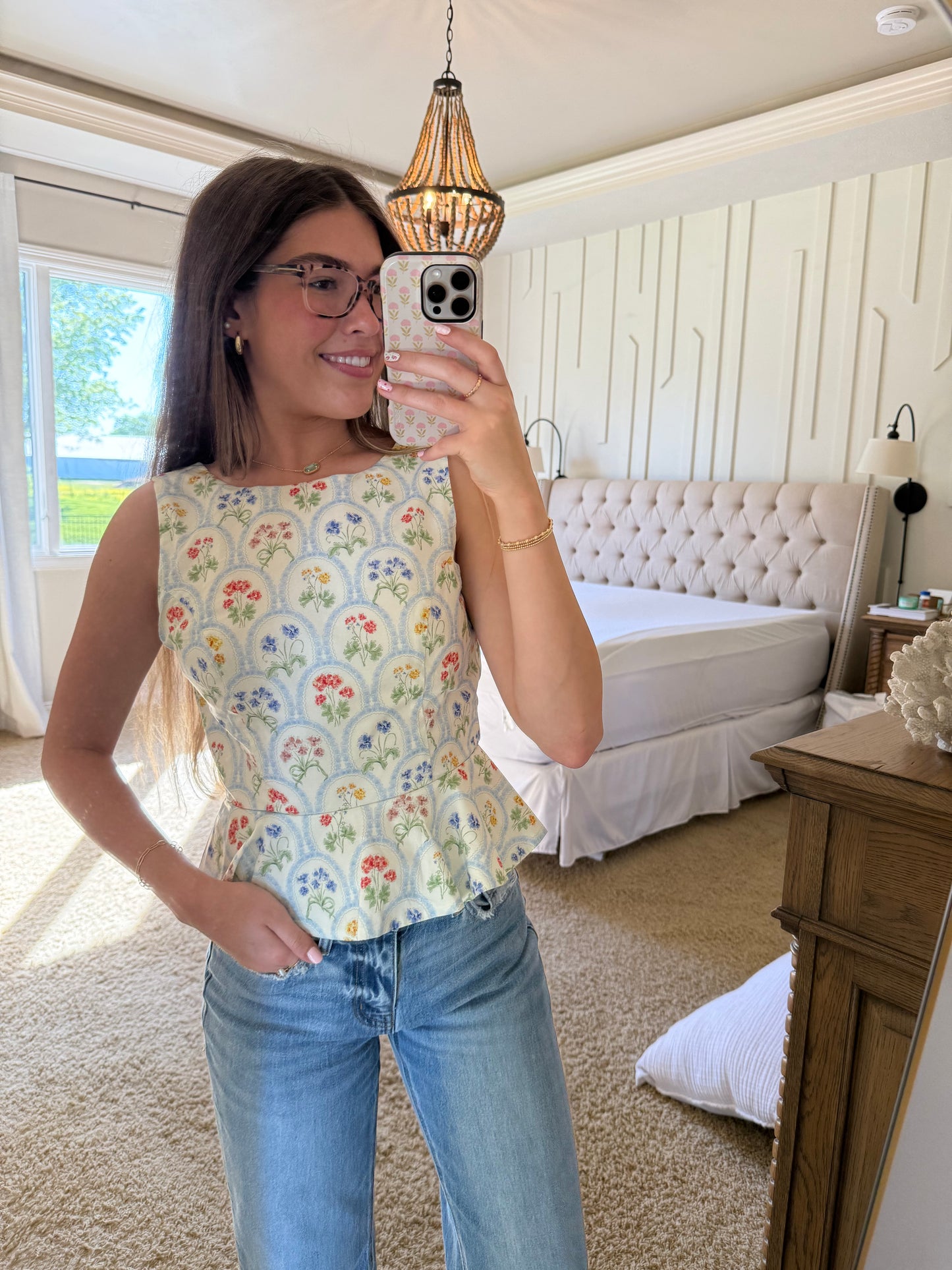 Vienna Bloom Top