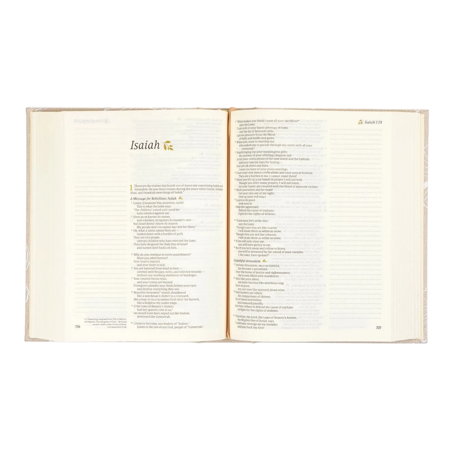 NLT Notetaking Bible | Cordova Theme