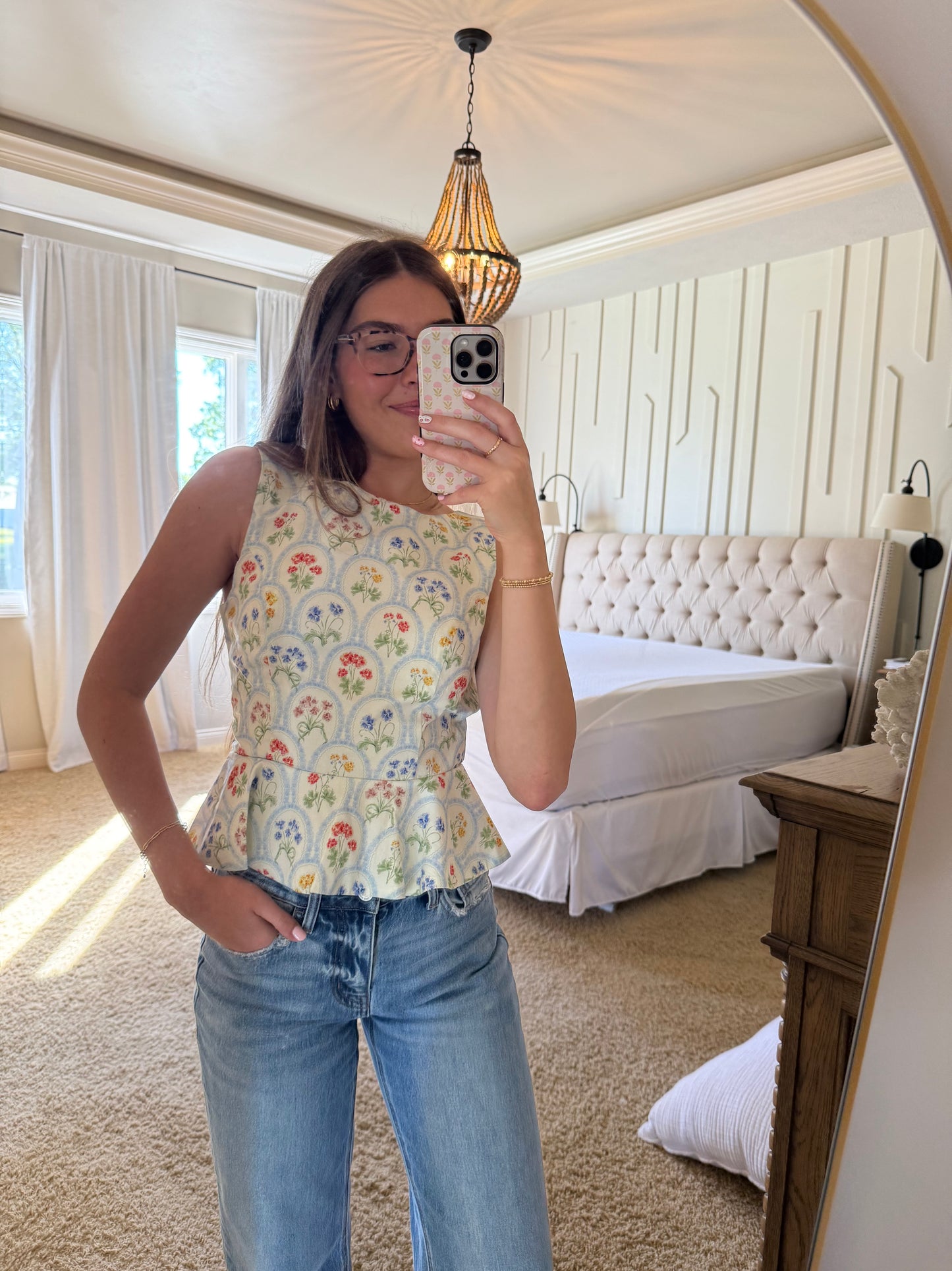 Vienna Bloom Top
