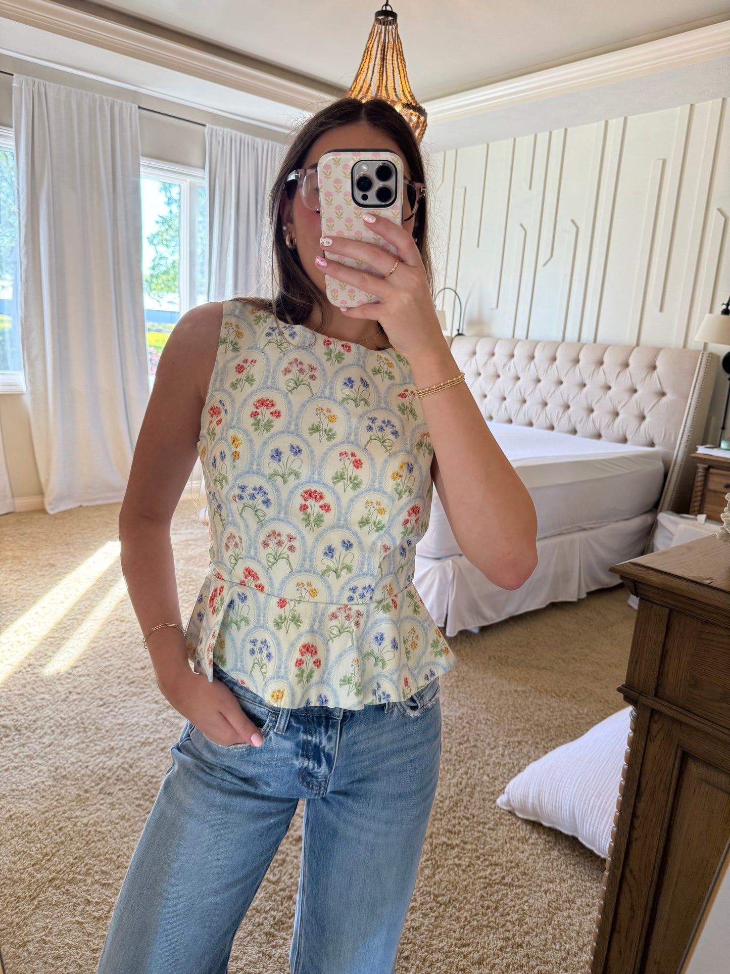 Vienna Bloom Top