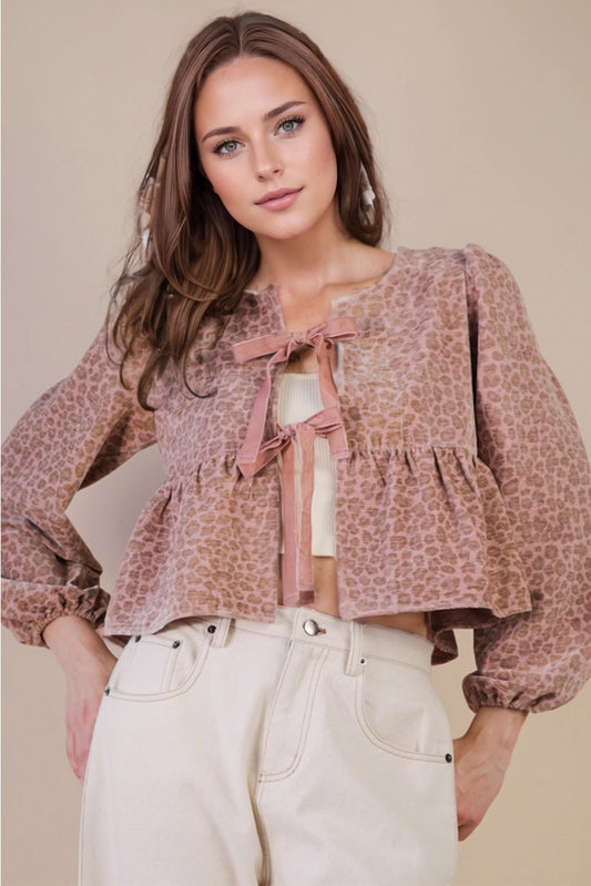 Lovely Leopard Top