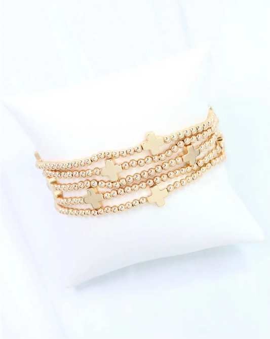 Izzy Cross Bracelet Set