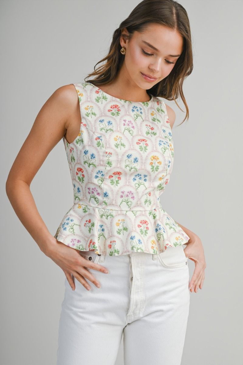 Vienna Bloom Top