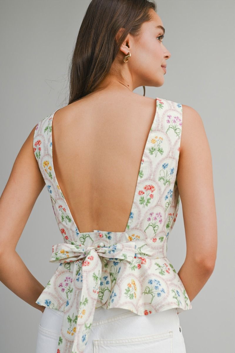 Vienna Bloom Top